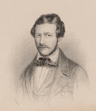 Gaetano Donizetti av Charles Alphonse Deblois