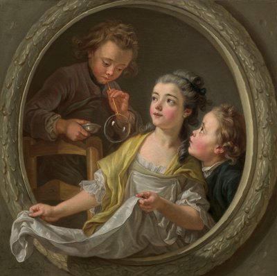 Såpbubblor av Charles Amedee Philippe van Loo