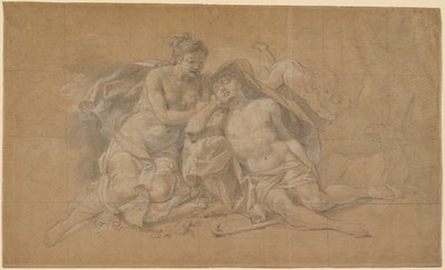 Diana och Endymion av Charles Antoine Coypel