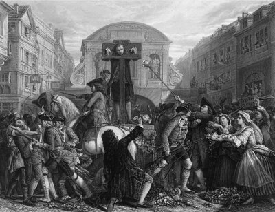 Daniel Defoe i pelaren av Charles Armytage