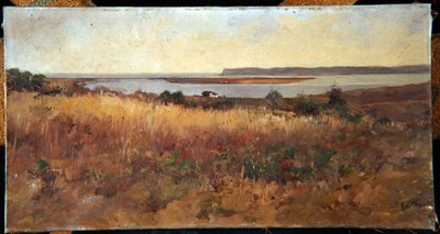 Point Loma från Logan Heights av Charles Arthur Fries