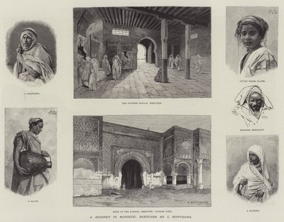 En resa i Marocko av Charles Auguste Loye