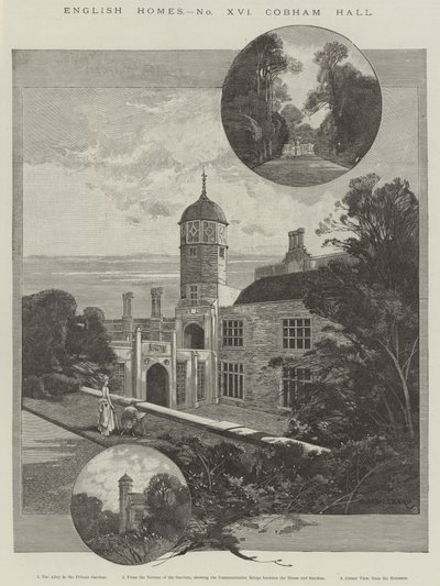 Cobham Hall av Charles Auguste Loye