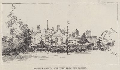 English Homes, Welbeck Abbey av Charles Auguste Loye