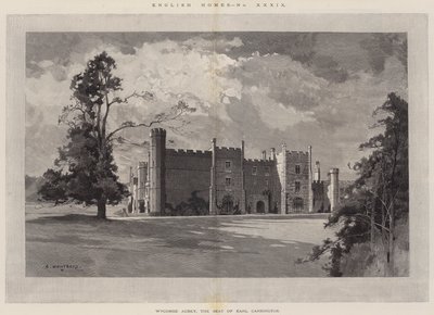 English Homes, Wycombe Abbey, sätet för Earl Carrington av Charles Auguste Loye