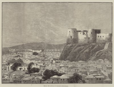 Herat, huvudstaden i västra Afghanistan av Charles Auguste Loye