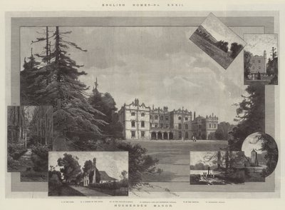 Hughendens herrgård av Charles Auguste Loye
