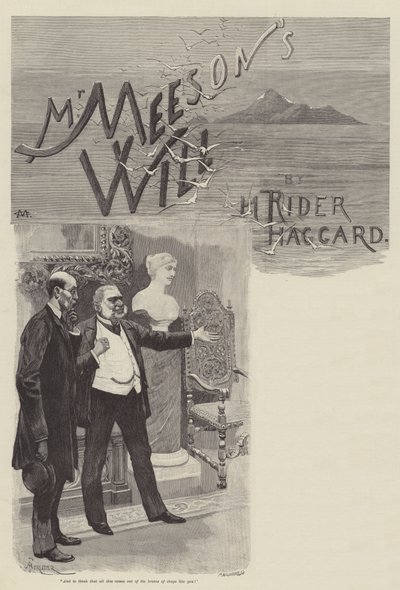 Mr Meesons testamente, av H Rider Haggard av Charles Auguste Loye