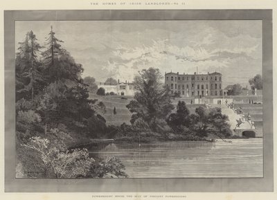 Powerscourt House, säte för Viscount Powerscourt av Charles Auguste Loye