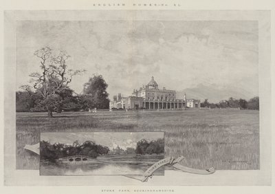 Stoke Park, Buckinghamshire av Charles Auguste Loye