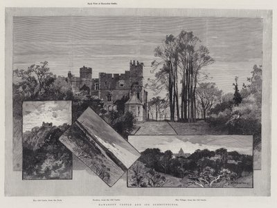 William Ewart Gladstones liv, Hawarden Castle och dess omgivningar av Charles Auguste Loye