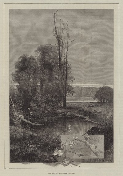 Månaderna, maj av Charles Auguste Loye
