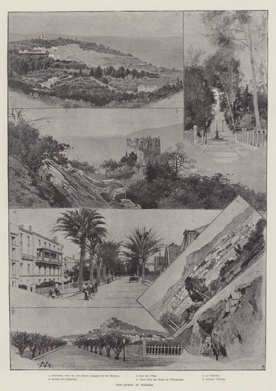 Drottningen i Hyeres av Charles Auguste Loye