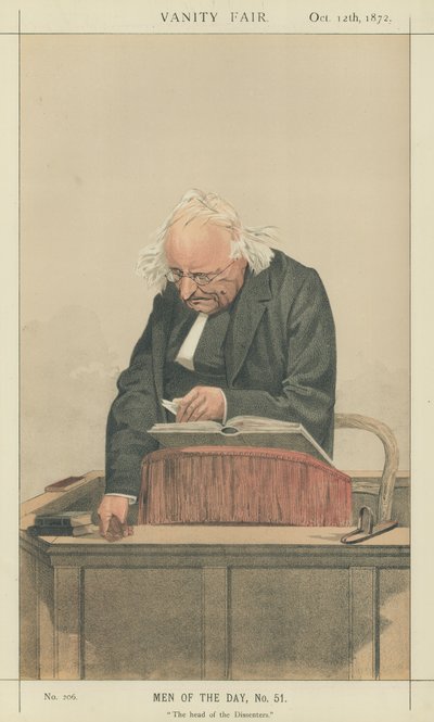 Pastor Thomas Binney av Charles Auguste Loye
