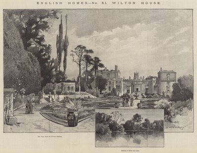 Wilton House av Charles Auguste Loye