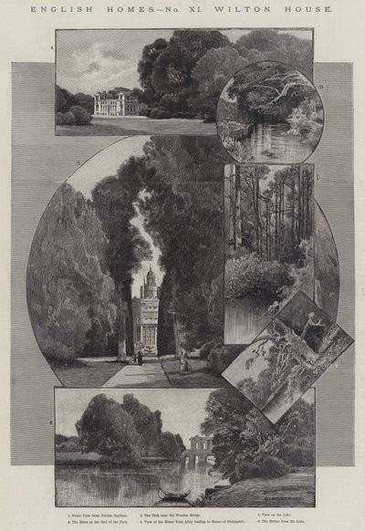 Wilton House av Charles Auguste Loye