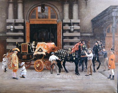 Hästens Mästares vagn av Charles Augustus Henry Lutyens