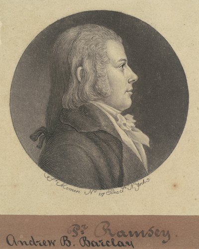 Andrew D. Barclay av Charles B. J. Févret de Saint Mémin