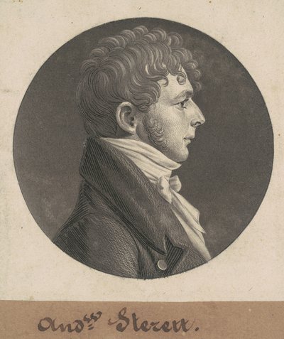 Andrew Sterett av Charles B. J. Févret de Saint Mémin