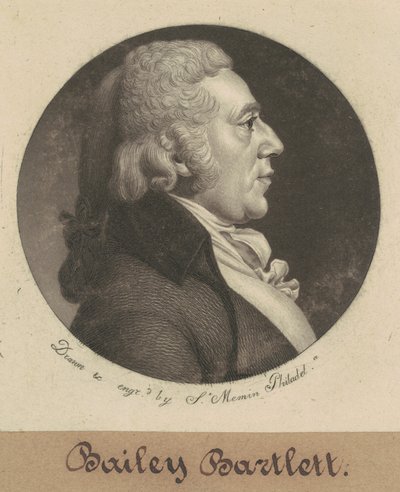 Bailey Bartlett av Charles B. J. Févret de Saint Mémin