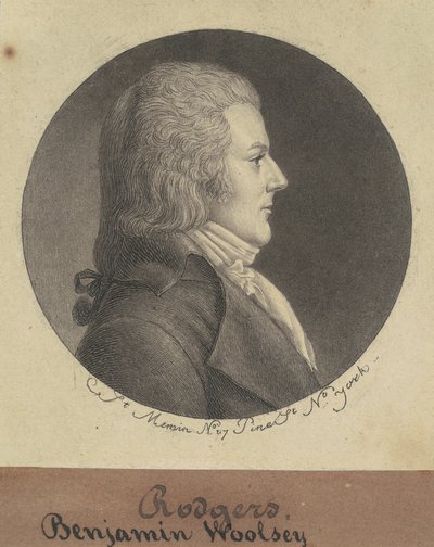 Benjamin Woolsey Rogers av Charles B. J. Févret de Saint Mémin