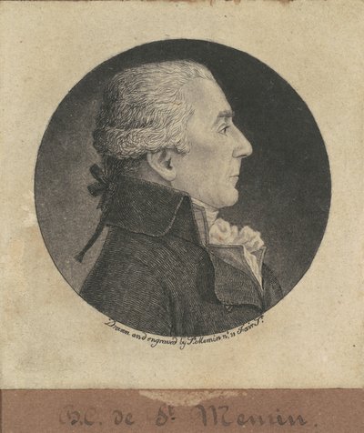 Benigne-Charles Févret av Saint-Mémin av Charles B. J. Févret de Saint Mémin