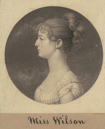 Caroline Lewis av Charles B. J. Févret de Saint Mémin