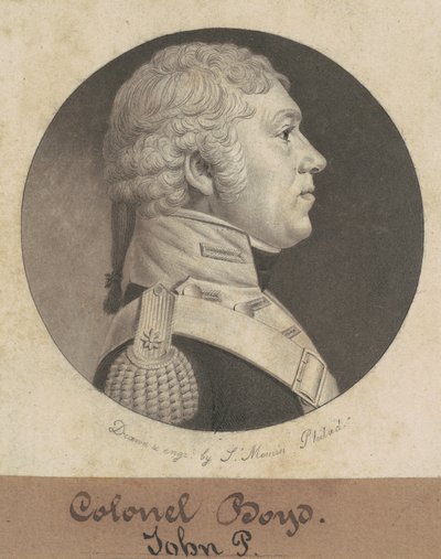 Överste Boyd av Charles B. J. Févret de Saint Mémin