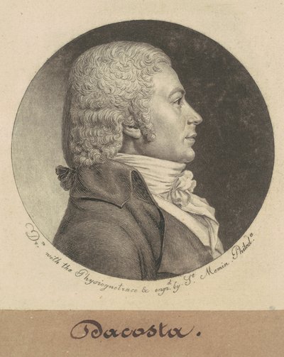 Dacosta av Charles B. J. Févret de Saint Mémin