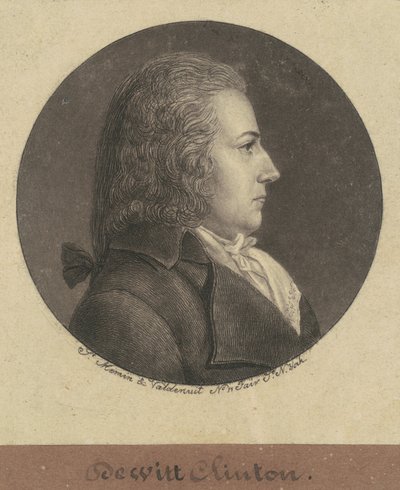 DeWitt Clinton av Charles B. J. Févret de Saint Mémin
