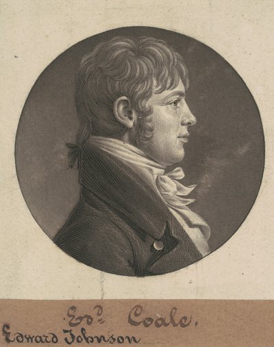 Edward Johnson Coale av Charles B. J. Févret de Saint Mémin