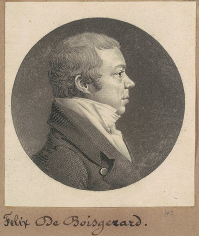 Felix Constant de Boisgerard av Charles B. J. Févret de Saint Mémin