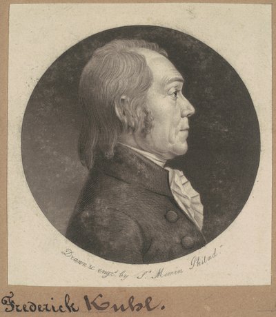 Fredrik Kuhl av Charles B. J. Févret de Saint Mémin