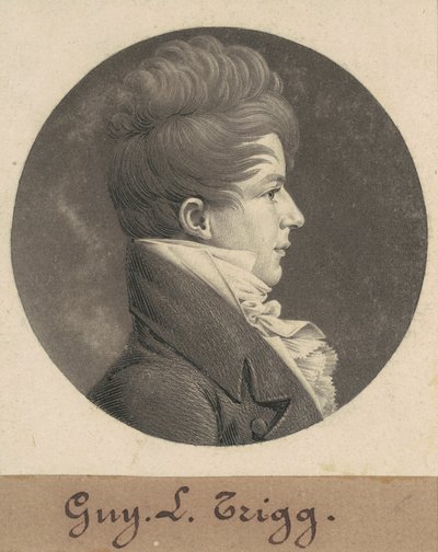 Guy L. Trigg av Charles B. J. Févret de Saint Mémin