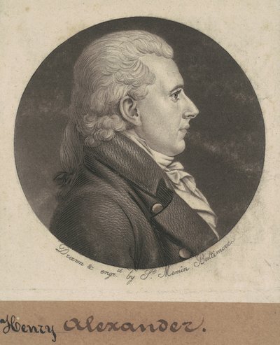 Henrik Alexander av Charles B. J. Févret de Saint Mémin
