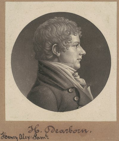 Henry Alexander Scammell Dearborn av Charles B. J. Févret de Saint Mémin