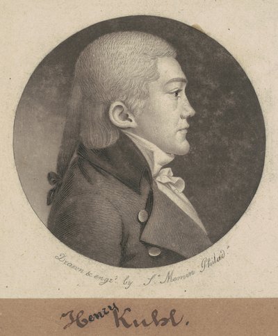 Henry Kuhl av Charles B. J. Févret de Saint Mémin