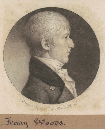 Henry Woods av Charles B. J. Févret de Saint Mémin