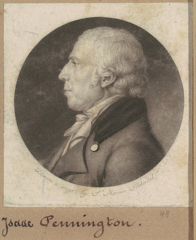 Isaac Penington av Charles B. J. Févret de Saint Mémin