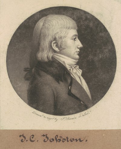 James Cathcart Johnston av Charles B. J. Févret de Saint Mémin