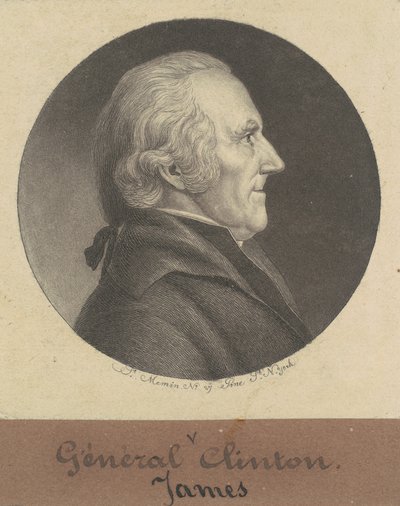 James Clinton av Charles B. J. Févret de Saint Mémin