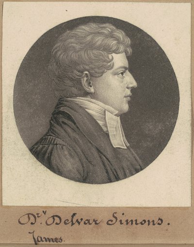 James Dewar Simons av Charles B. J. Févret de Saint Mémin