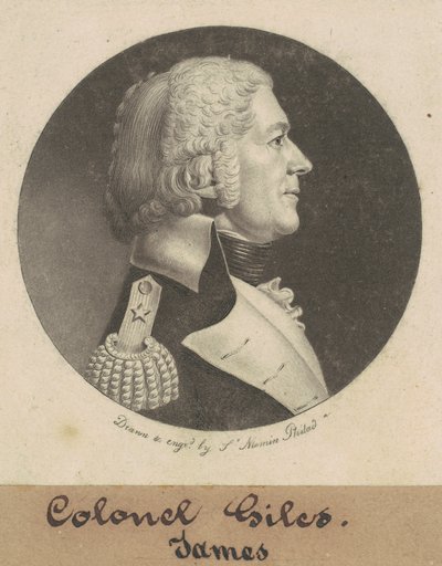 James Giles av Charles B. J. Févret de Saint Mémin