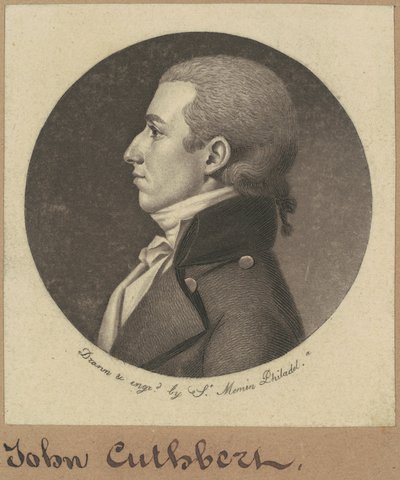 John Cuthbert av Charles B. J. Févret de Saint Mémin
