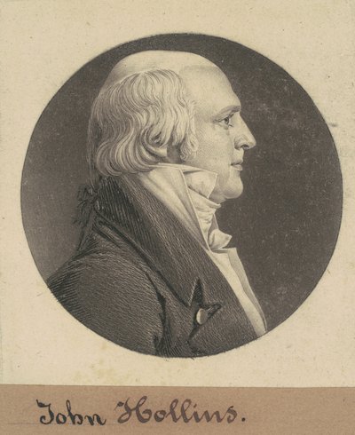 John Hollins av Charles B. J. Févret de Saint Mémin