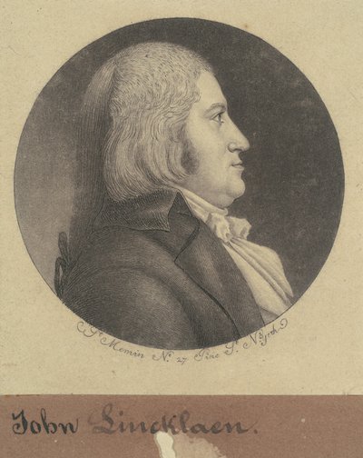 John Lincklaen av Charles B. J. Févret de Saint Mémin