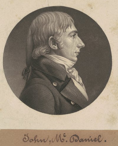 John McDaniel av Charles B. J. Févret de Saint Mémin