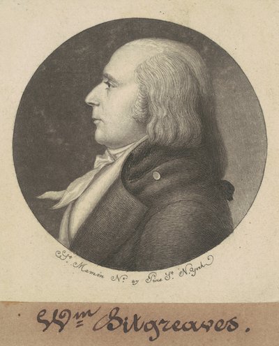 John Sitgreaves av Charles B. J. Févret de Saint Mémin