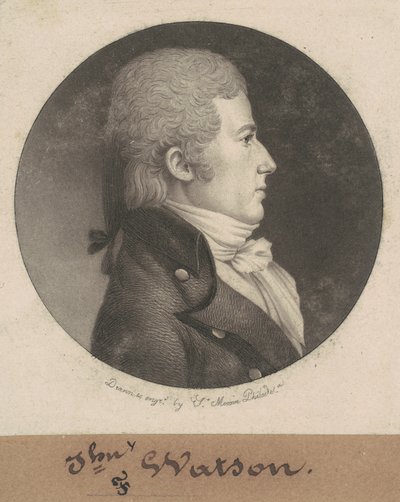 John Watson av Charles B. J. Févret de Saint Mémin