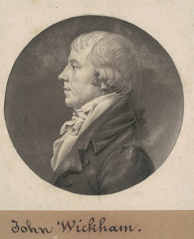 John Wickham av Charles B. J. Févret de Saint Mémin